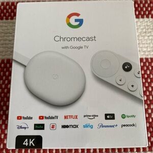 Google Chromecast 4K with Google TV